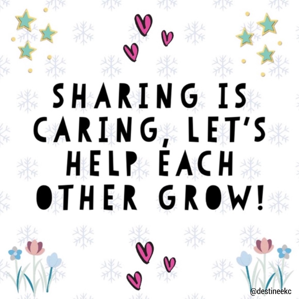 NEW SHARE GAME! SHARE 4 SHARE! Let’s help each other grow
